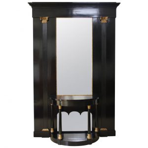 Empire Konsolentisch mit Spiegel