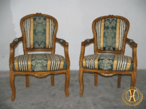 Armlehnstuhl im Barockstil