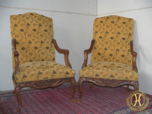 Armlehnstuhl im Barockstil