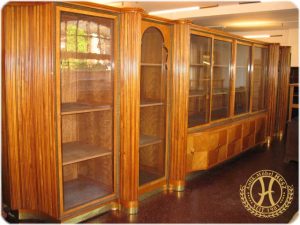 Art Deco Bibliothek Wien um 1923/24