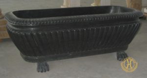 Badewanne aus Marmor