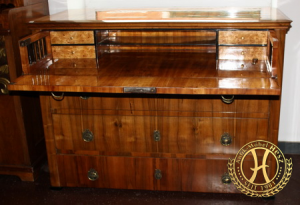 Biedermeier Schreibkommode