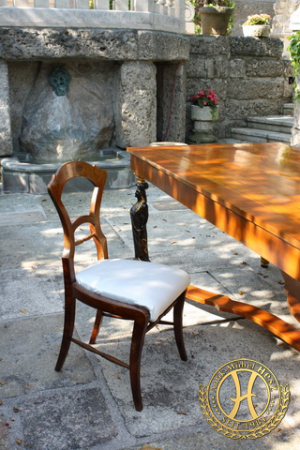 Biedermeier Stuhl aus 4er Satz