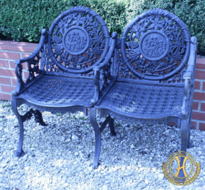 Doppelsitzer Parkbank