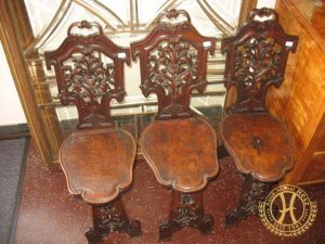 Drei (3) Historismus Stühle, Süddeutsch um 1860