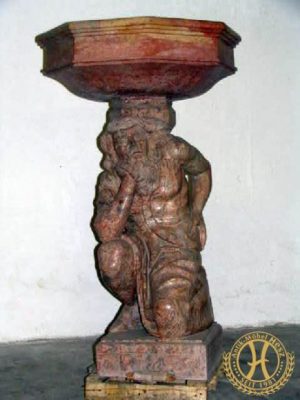 Figurale Marmorschale