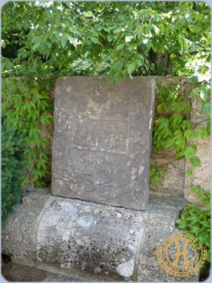 Gotische Wappentafel