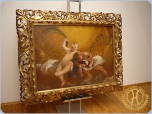 Grossformatiges Ölgemälde