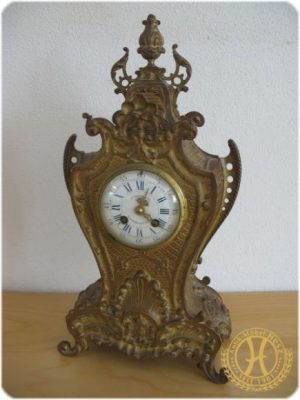 Historismus Prunk Pendule im Louis XV Stil- Ausführung 1870/80