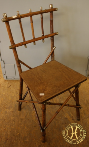 Jugendstil Bambus Stuhl