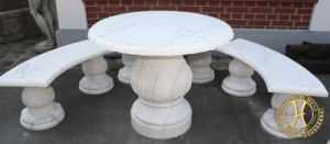 Marmor - Park - Sitzgruppe