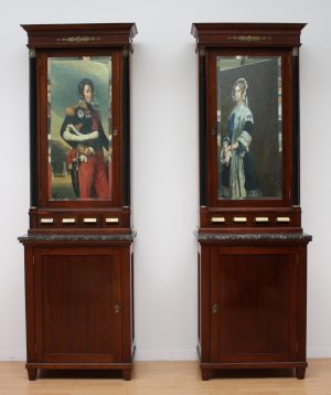 Biedermeier Apothekerschränke