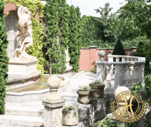 Park - Kugelaufsätze