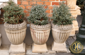 Sandstein Pflanzengefäß