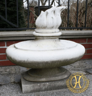 Stein Deko Aufsatz EWIGES LICHT