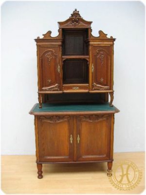 Wiener Pfeifferlbarock Kredenz, Österreich um 1895