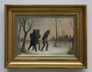 Ölgemälde "Winterwonderland"